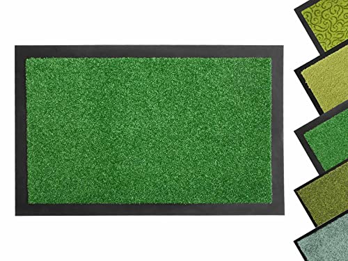 Primaflor - Ideen in Textil Grüne Fußmatte - Schmutzfangmatte - Kunstrasen - 60 x 90 cm - Waschbare Eingangsmatte - Rutschfester Türvorleger - Sauberlaufmatte für Innen & Außen Primaflor - Ideen in Textil Grüne Fußmatte - Schmutzfangmatte - Kunstrasen - 60 x 90 cm - Waschbare Eingangsmatte - Rutschfester Türvorleger - Sauberlaufmatte für Innen & Außen von Primaflor - Ideen in Textil