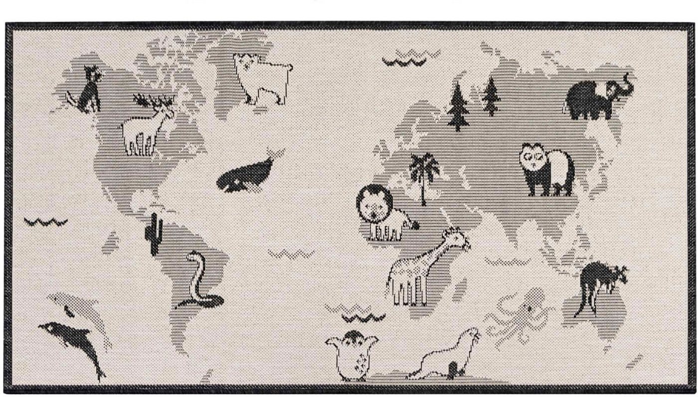 Primaflor-Ideen in Textil Kinderteppich LINIA - Weltkarte, rechteckig, Höhe: 3 mm, Flachgewebe, Motiv Weltkarte, In- und Outdoor geeignet, Kinderzimmer Primaflor-Ideen in Textil Kinderteppich LINIA - Weltkarte, rechteckig, Höhe: 3 mm, Flachgewebe, Motiv Weltkarte, In- und Outdoor geeignet, Kinderzimmer von Primaflor-Ideen in Textil