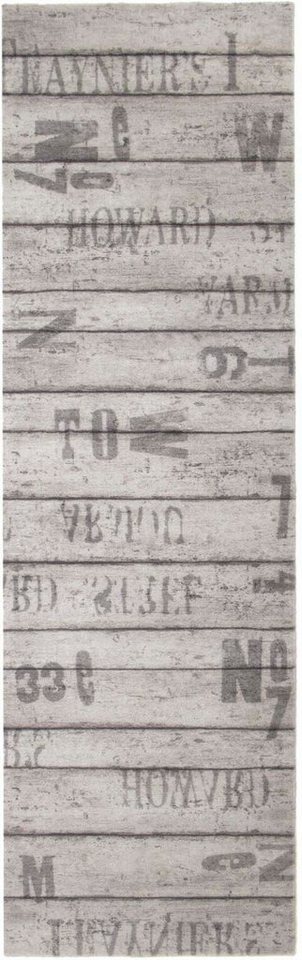 Primaflor-Ideen in Textil Küchenläufer WOOD, rechteckig, Höhe: 6,5 mm, Holz Motiv, Größe 50x150 cm, rutschhemmend, waschbar, Küche von Primaflor-Ideen in Textil