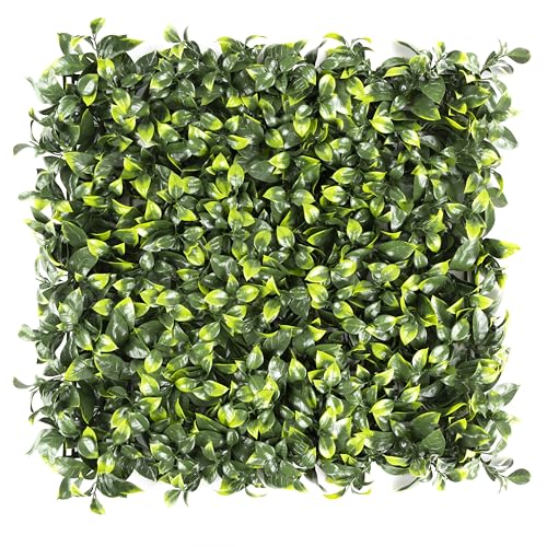 Primaflor - Ideen in Textil Kunstpflanzen-Wand - Ilex, 50 x 50 cm, UV-Stabilisierte künstliche Pflanzenwand zu Wandmontage, Wandpaneele von Primaflor - Ideen in Textil