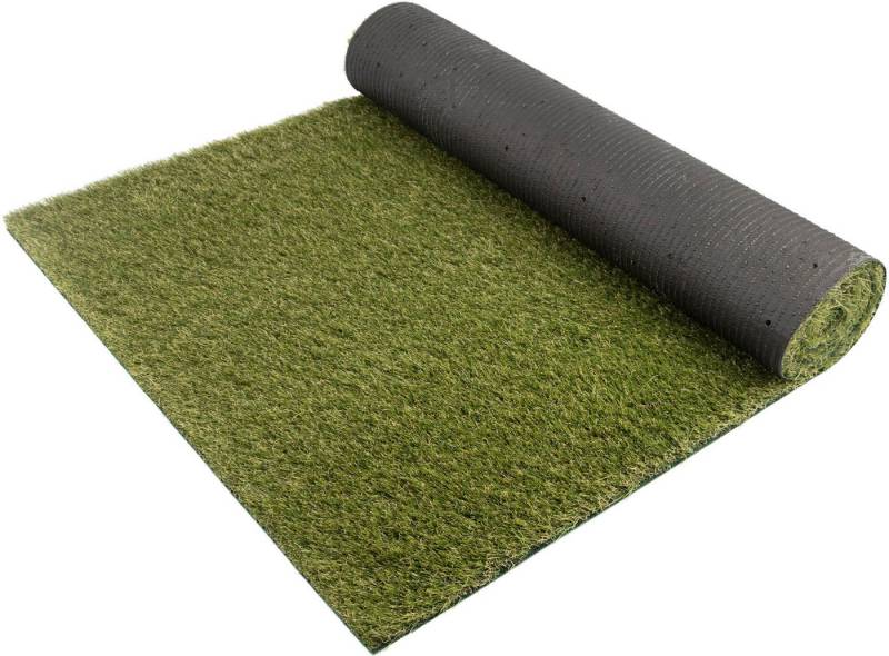 Primaflor-Ideen in Textil Kunstrasen ARIZONA, Made in Netherlands, rechteckig, Höhe: 37 mm, Drainagefunktion, strapazierfähig, UV-stabil, für Balkon & Terrasse von Primaflor-Ideen in Textil
