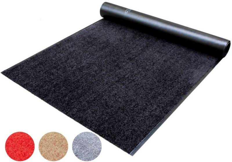 Primaflor-Ideen in Textil Läufer Schmutzfangläufer CLEAN, Made in Belgium, rechteckig, Höhe: 9 mm, Schmutzfangmatte, Uni Farben, strapazierfähig, rutschhemmend, waschbar von Primaflor-Ideen in Textil
