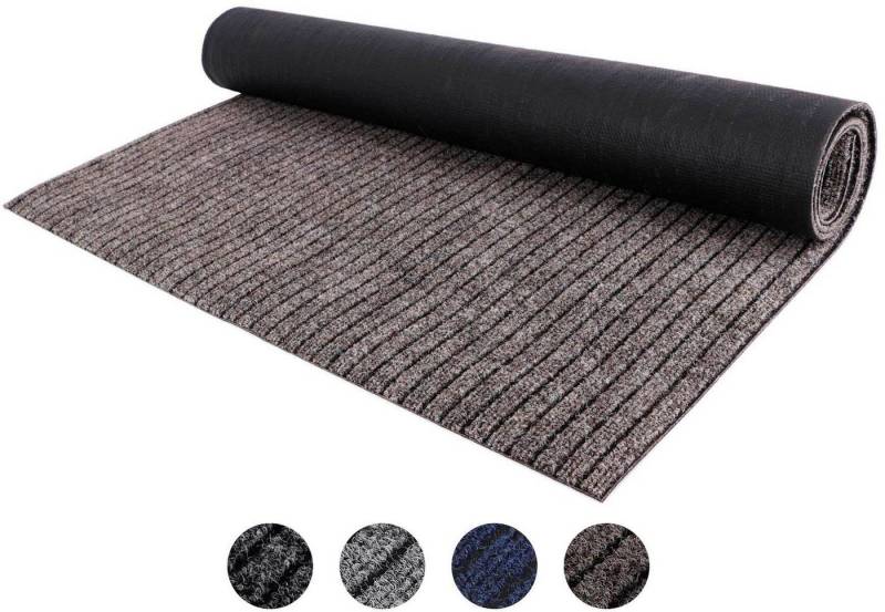 Primaflor-Ideen in Textil Läufer Schmutzfangläufer ATLAS, Made in Belgium, rechteckig, Höhe: 7 mm, Schmutzfangmatte, meliert gesteift, strapazierfähig, rutschhemmend von Primaflor-Ideen in Textil