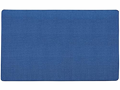 Primaflor - Ideen in Textil Natur Sisal-Teppich SISALLUX - Blau, 200x300cm, Rutschfester Vorleger, Fußbodenheizung geeignet, Sisal-Matte als Küchen-Läufer von Primaflor - Ideen in Textil