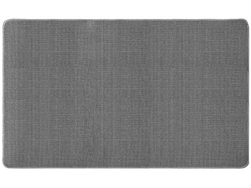 Primaflor - Ideen in Textil Natur Sisal-Teppich SISALLUX - Grau, 50x100cm, Rutschfester Vorleger, Fußbodenheizung geeignet, Sisal-Matte als Küchen-Läufer von Primaflor - Ideen in Textil