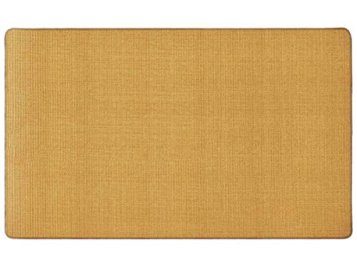 Primaflor - Ideen in Textil Natur Sisal-Teppich SISALLUX - Natur, 100x100cm, Rutschfester Vorleger, Fußbodenheizung geeignet, Sisal-Matte als Küchen-Läufer von Primaflor - Ideen in Textil