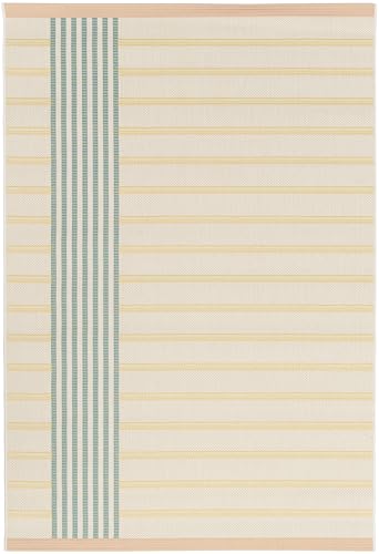 Primaflor - Ideen in Textil Outdoor Teppich Skyline Lines Beige 120 x 170 cm | Wohnzimmerteppich & Kurzflor Teppich für Balkon Terrasse | Wetterfest UV-beständig | Modern & flach | 100% Polypropylen Primaflor - Ideen in Textil Outdoor Teppich Skyline Lines Beige 120 x 170 cm | Wohnzimmerteppich & Kurzflor Teppich für Balkon Terrasse | Wetterfest UV-beständig | Modern & flach | 100% Polypropylen von Primaflor - Ideen in Textil