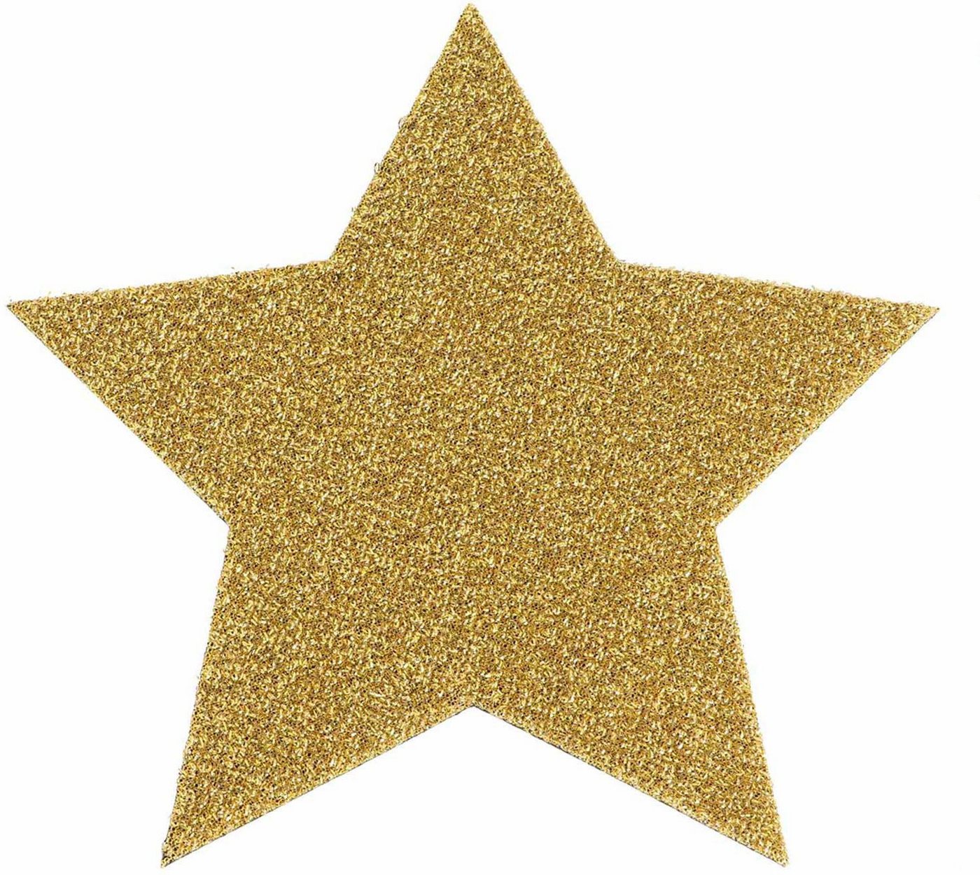 Primaflor-Ideen in Textil Platzset Stern, Weihnachtsdeko, (Set, 2-St), auch ideal als Untersetzer oder Dekoration, Größe 29,5 cm von Primaflor-Ideen in Textil