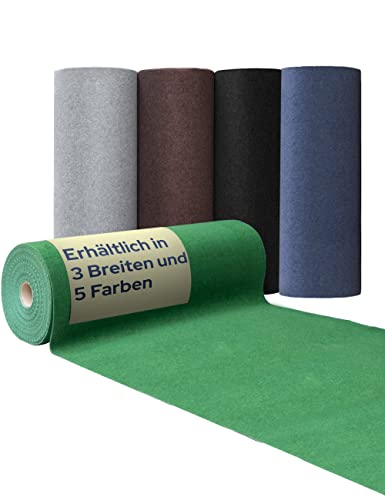Rasenteppich Meterware mit Noppen COMFORT - Grün, 4,00m x 2,00m, Wasserdurchlässiger Outdoor Bodenbelag für Balkon und Terrasse von Primaflor - Ideen in Textil