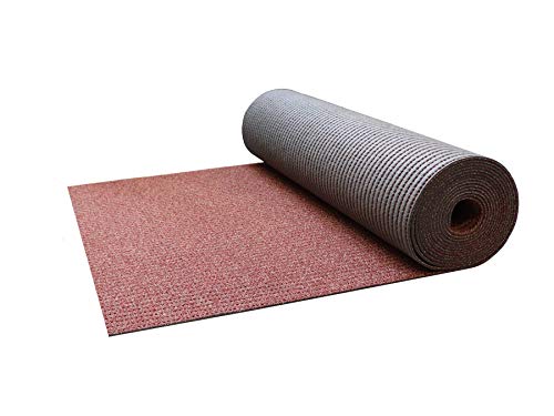 Sicherheits-Matte Meterware - Terra, 1,20m x 0,50m, Rutschfester Gummi-Granulat Schmutzfang-Läufer, Anti-Glätte Fußmatte von Primaflor - Ideen in Textil
