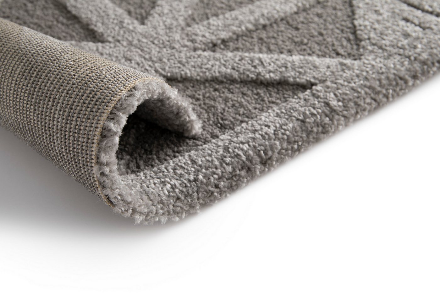 Primaflor-Ideen in Textil Teppich COSMO Geo, Made in Belgium, rechteckig, Höhe: 14 mm, modernes Design, Hoch-Tief Effekt, weicher Flor von Primaflor-Ideen in Textil