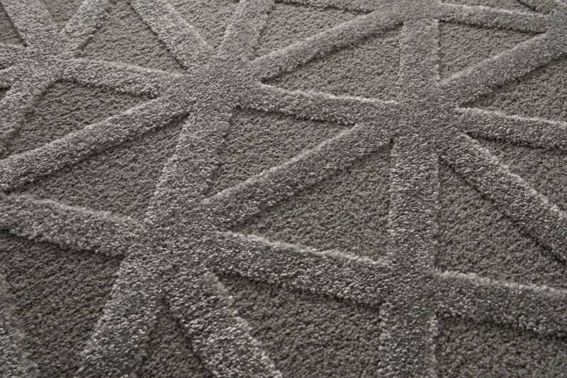 Primaflor-Ideen in Textil Teppich COSMO Geo, Made in Belgium, rechteckig, Höhe: 14 mm, modernes Design, Hoch-Tief Effekt, weicher Flor von Primaflor-Ideen in Textil