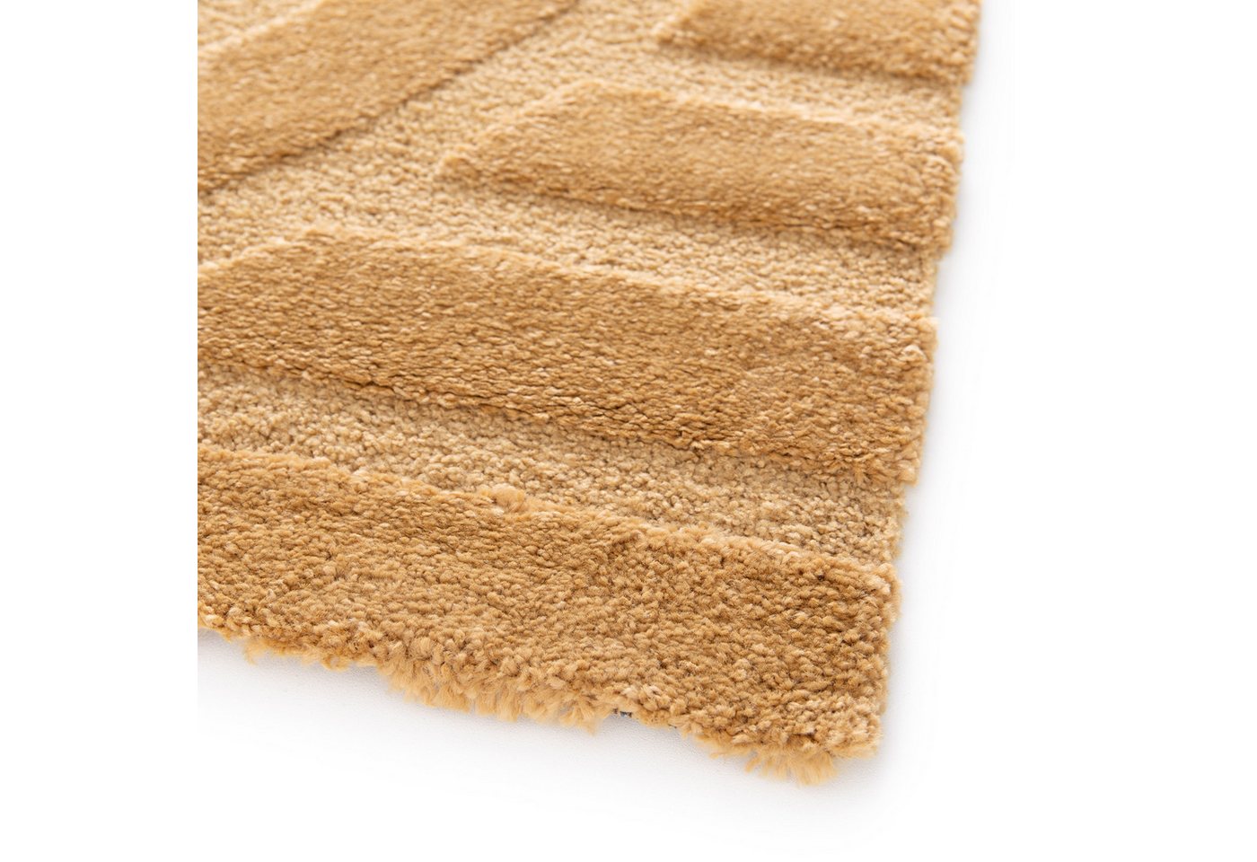 Primaflor-Ideen in Textil Teppich COSMO Swing, Made in Belgium, rechteckig, Höhe: 14 mm, modernes Design, Hoch-Tief Effekt, weicher Flor von Primaflor-Ideen in Textil