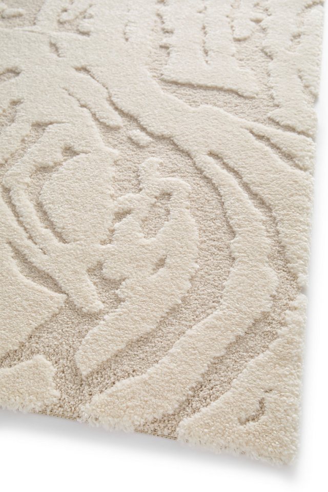 Primaflor-Ideen in Textil Teppich COSMO Waves, Made in Belgium, rechteckig, Höhe: 14 mm, modernes Design, Hoch-Tief Effekt, weicher Flor von Primaflor-Ideen in Textil