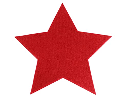 Primaflor - Ideen in Textil Tisch Platzset Weihnachtstischdekoration RevExpo Stern - Rot 16,5 cm, Untersetzer, Platzdeckchen von Primaflor - Ideen in Textil