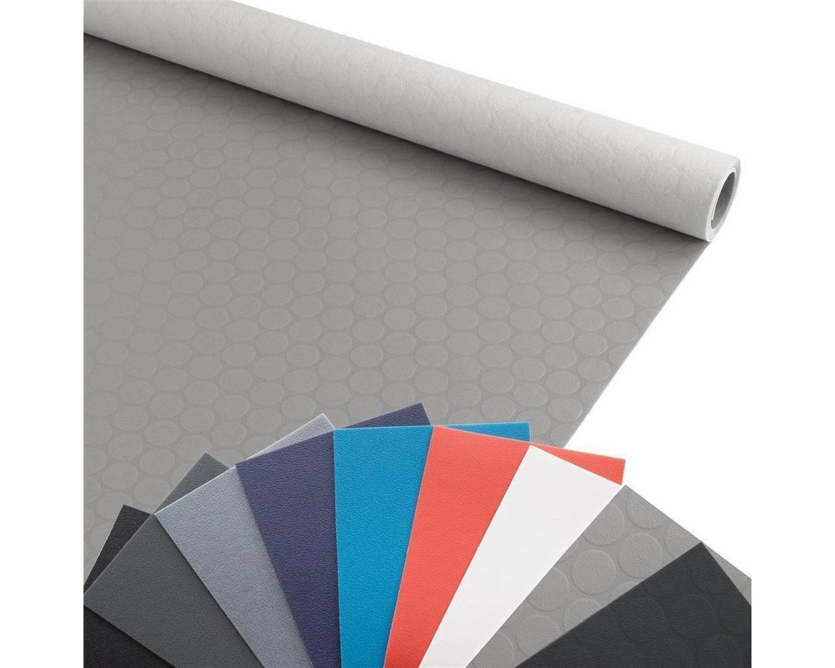 Primaflor-Ideen in Textil Vinylboden PVC EXPOTOP - Spot Grau - 2,00m x 0,50m, Starke Nutzschicht von Primaflor-Ideen in Textil