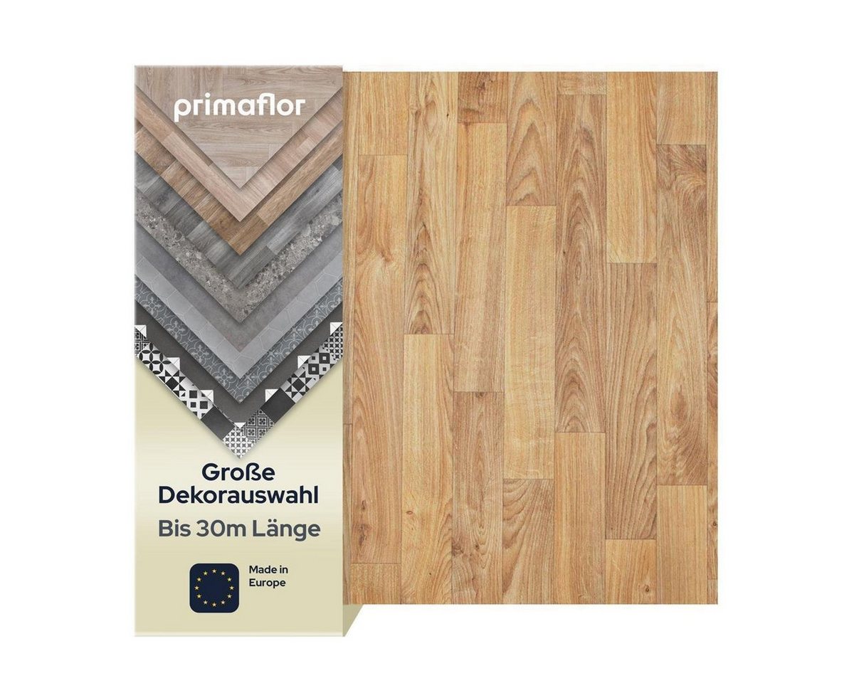 Primaflor-Ideen in Textil Vinylboden PVC TACITO - Eiche Gold - Wohnlich und modern, Starke Nutzschicht von Primaflor-Ideen in Textil
