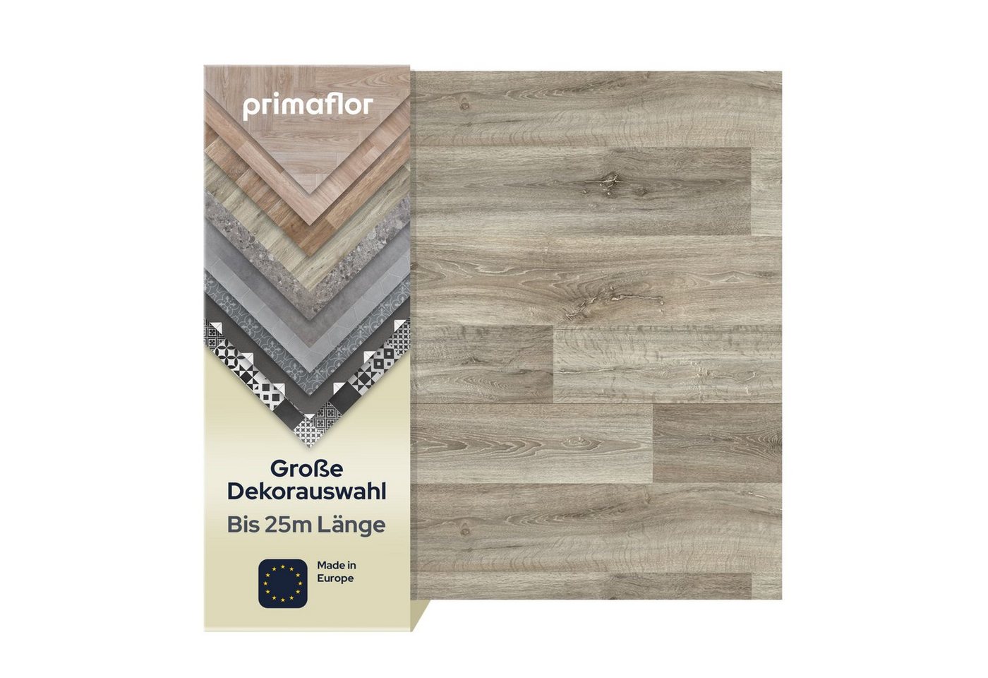 Primaflor-Ideen in Textil Vinylboden PVC TURVO - Eiche grau, Starke Nutzschicht Primaflor-Ideen in Textil Vinylboden PVC TURVO - Eiche grau, Starke Nutzschicht von Primaflor-Ideen in Textil