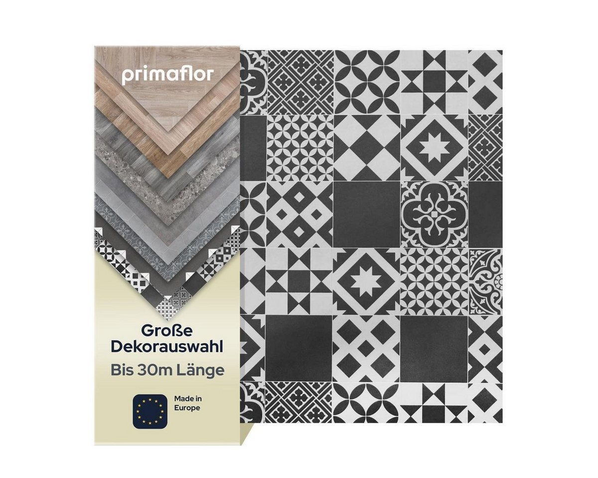 Primaflor-Ideen in Textil Vinylboden PVC TURVO - Fliese Lissabon - 2m breit - viele Längen, Starke Nutzschicht Primaflor-Ideen in Textil Vinylboden PVC TURVO - Fliese Lissabon - 2m breit - viele Längen, Starke Nutzschicht von Primaflor-Ideen in Textil