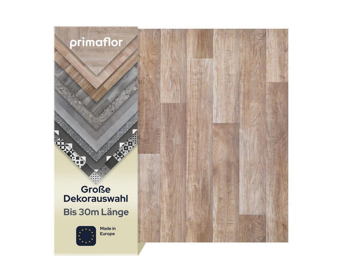 Primaflor-Ideen in Textil Vinylboden TACUTO Eiche chalet - 2m Breit - viele Längen, Starke Nutzschicht von Primaflor-Ideen in Textil