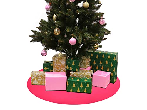 Primaflor - Ideen in Textil Weihnachtsbaum-Unterlage REVExpo Rund - Pink, Durchmesser 100cm, Event-Teppich, Stehtisch-Unterleger von Primaflor - Ideen in Textil