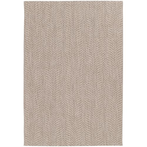 Primaflor In- und Outdoorteppich Twine | 120 x 170 cm | Natural Flow | Flachgewebe mit 3D-Mikromuster | Robuster Teppich für Wohnzimmer & Terrasse | Antistatisch & Fußbodenheizung geeignet von Primaflor - Ideen in Textil