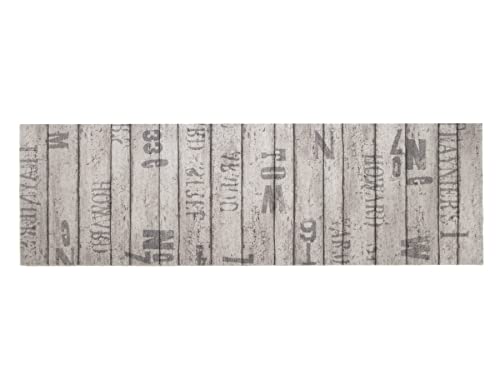 Primaflor Küchenteppich - Hochwertiger Küchenläufer - Robuster Flurteppich - Rutschfester Teppichläufer - 50 x 150 cm - Wood von Primaflor - Ideen in Textil