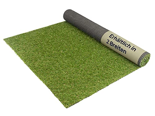 Primaflor Kunstrasen AMY - 2,00m x 0,50m, 23 mm Hoch, UV-Beständiger, Wasserdurchlässiger, Rasenteppich, Outdoor Bodenbelag, Kunstgras für Garten, Terrasse und Balkon von Primaflor - Ideen in Textil