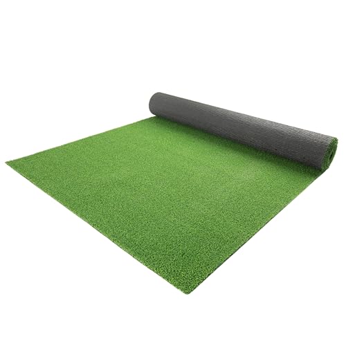 Primaflor Kunstrasen COLOR WAVE B1 Grün 200 x 2000 CM – schwer entflammbarer künstlicher Rasen | UV-beständig & wasserdurchlässig | Event & Messe-teppich | 8mm Höhe von Primaflor - Ideen in Textil