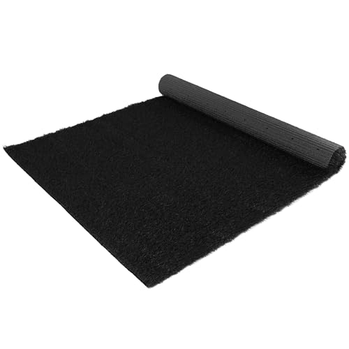 Primaflor Kunstrasen EXPO B1 Schwarz 22 mm 200 x 2300 CM – künstlicher Rasen schwer entflammbar CFL-S1 | wasserdurchlässiger Rasenteppich für Messe Indoor Outdoor | UV-beständiges Kunstgras Bodenbelag Primaflor Kunstrasen EXPO B1 Schwarz 22 mm 200 x 2300 CM – künstlicher Rasen schwer entflammbar CFL-S1 | wasserdurchlässiger Rasenteppich für Messe Indoor Outdoor | UV-beständiges Kunstgras Bodenbelag von Primaflor - Ideen in Textil