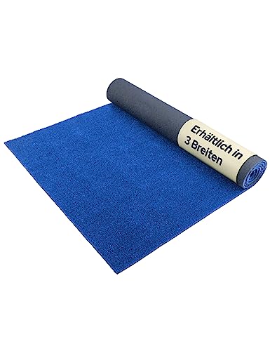 Primaflor Kunstrasen-Teppich - SPRING, Blau, 1,00m x 2,00m, 7 mm Hoch, UV-Beständiger, Wasserdurchlässiger, Grüner Rasenteppich, Outdoor Bodenbelag, Kunstgras für Terrasse und Balkon von Primaflor - Ideen in Textil