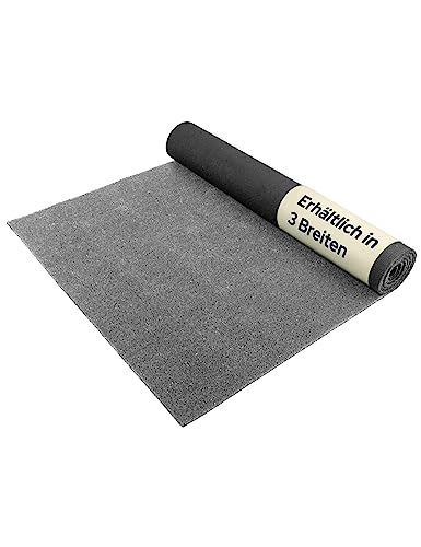 Primaflor Kunstrasen-Teppich - SPRING, Grau, 1,00m x 3,00m, 7 mm Hoch, UV-Beständiger, Wasserdurchlässiger, Grüner Rasenteppich, Outdoor Bodenbelag, Kunstgras für Terrasse und Balkon von Primaflor - Ideen in Textil