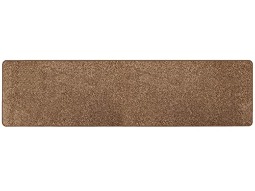 Primaflor Kurzflor Wohnzimmerteppich - Mumbai, Beige, 80x300 cm, Viele Größen und Farben, Moderner Teppich für Kinderzimmer, Arbeits- und Schlafzimmer, Fußbodenheizung geeigneter Teppichläufer von Primaflor - Ideen in Textil