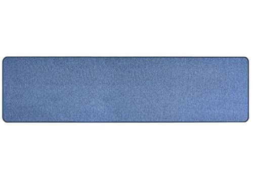 Primaflor Kurzflor Wohnzimmerteppich - Macao, Blau, 120x170 cm, Viele Größen und Farben, Moderner Teppich für Kinderzimmer, Arbeits- und Schlafzimmer, Fußbodenheizung geeigneter Teppichläufer von Primaflor - Ideen in Textil