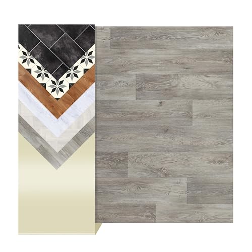 Primaflor PVC Bodenbelag Meterware - TURIN, Eiche grau 619M, Vinyl-Boden in Holzoptik für Küche, Wohn- und Badezimmer, Hochwertige Auslegware, Anti-Rutsch Oberfläche, MUSTERSTÜCK von Primaflor - Ideen in Textil