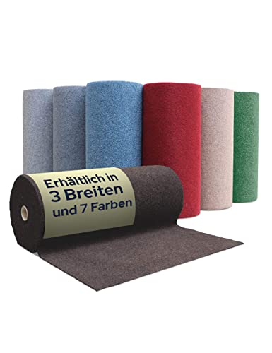 Primaflor Premium Rasenteppich - GREEN, Braun, 1,33m x 1,00m, Verschiedene Größen, Wasserdurchlässiger Vliesrasen, Robuster Outdoor Bodenbelag als Meterware für Balkon und Terrasse von Primaflor - Ideen in Textil