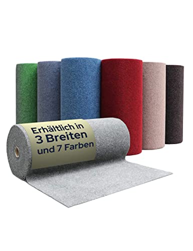 Primaflor Premium Rasenteppich - GREEN, Grau, 1,33m x 1,00m, Verschiedene Größen, Wasserdurchlässiger Vliesrasen, Robuster Outdoor Bodenbelag als Meterware für Balkon und Terrasse von Primaflor - Ideen in Textil