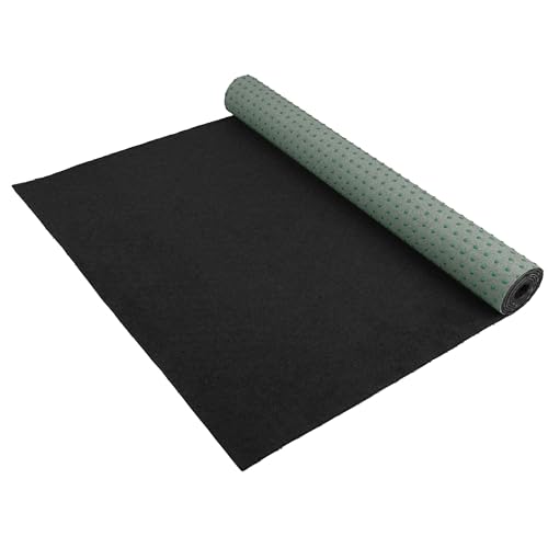 Primaflor Rasenteppich - COMFORT, Anthrazit, 2,00m x 1,00m | UV-stabil & schnelltrocknend | Mit Noppen | Kunstrasen-Teppich für Balkon, Terrasse & Poolbereich | Outdoor Bodenbelag | Balkonteppich von Primaflor - Ideen in Textil