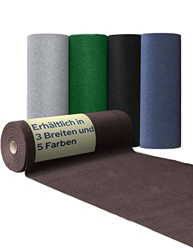 Primaflor Rasenteppich - COMFORT, Braun, 2,00m x 7,50m | UV-stabil & schnelltrocknend | Mit Noppen | Kunstrasen-Teppich für Balkon, Terrasse & Poolbereich | Outdoor Bodenbelag nach Maß | Balkonteppich von Primaflor - Ideen in Textil