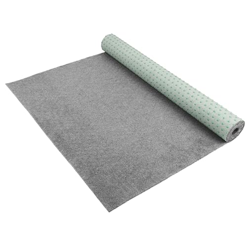 Primaflor Rasenteppich - COMFORT, Hell-Grau, 1,33m x 5,50m | UV-stabil & schnelltrocknend | Mit Noppen | Kunstrasen-Teppich für Balkon, Terrasse & Poolbereich | Outdoor Bodenbelag | Balkonteppich von Primaflor - Ideen in Textil