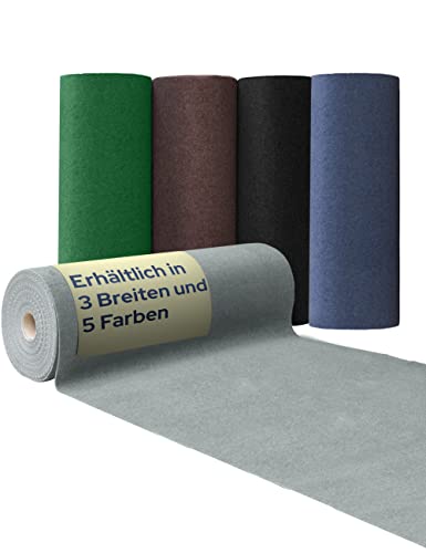 Primaflor Rasenteppich - COMFORT, Hell-Grau, 4,00m x 9,00m | UV-stabil & schnelltrocknend | Mit Noppen | Kunstrasen-Teppich für Balkon, Terrasse & Poolbereich | Outdoor Bodenbelag | Balkonteppich von Primaflor - Ideen in Textil