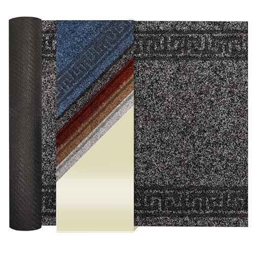 Primaflor Sauberlauf Olympia - Anthrazit - 0,80m x 1,50m | Schmutzfangläufer Meterware | Teppichläufer für Flur und Eingangsbereich | rutschhemmender Rücken | robust und zuschneidbar Primaflor Sauberlauf Olympia - Anthrazit - 0,80m x 1,50m | Schmutzfangläufer Meterware | Teppichläufer für Flur und Eingangsbereich | rutschhemmender Rücken | robust und zuschneidbar von Primaflor - Ideen in Textil