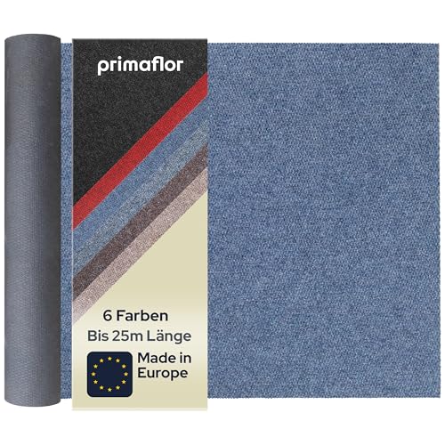 Primaflor Sauberlauf nach Maß - PICOLLO, Blau, 2,00m x 1,00m, Rutschfester Schmutzfangläufer Meterware, Robuster Küchenläufer, Zuschneidbarer Teppichläufer, Eingangsmatte für Flur und Windfang von Primaflor - Ideen in Textil