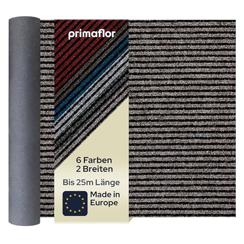 Primaflor Sauberlauf nach Maß - Magnum, Beige, 1,00m x 1,00m, Rutschfester Schmutzfangläufer Meterware, Robuster Küchenläufer, Zuschneidbarer Teppichläufer, Eingangsmatte für Flur und Windfang von Primaflor - Ideen in Textil
