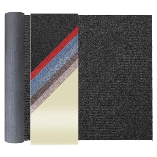 Primaflor Sauberlauf - PICOLLO, Anthrazit, 2,00m x 3,00m, Rutschfester Schmutzfangläufer Meterware, Robuster Küchenläufer nach Maß, Zuschneidbarer Teppichläufer, Eingangsmatte für Flur und Windfang von Primaflor - Ideen in Textil