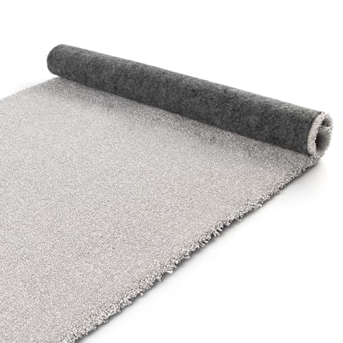 Primaflor Teppichboden Fame hellgrau 400 x 300 cm – Weicher Velours-Teppich, trittschalldämmend, zuschneidbar, schwer entflammbar & fußbodenheizung geeignet Primaflor Teppichboden Fame hellgrau 400 x 300 cm – Weicher Velours-Teppich, trittschalldämmend, zuschneidbar, schwer entflammbar & fußbodenheizung geeignet von Primaflor - Ideen in Textil