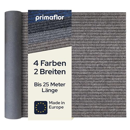 Primaflor Sauberlauf - Atlas, Beige, 1,00m x 3,00m, Rutschfester Schmutzfangläufer Meterware, Robuster Küchenläufer nach Maß, Zuschneidbarer Teppichläufer, Eingangsmatte für Flur & Windfang von Primaflor - Ideen in Textil