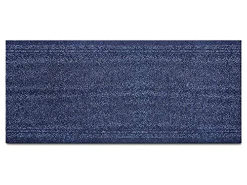 Schmutzfang-Teppich-Läufer Meterware MALAGA – Blau, MUSTER, Rutschfester Küchenläufer, Robuste Sauberlauf-Matte von Primaflor - Ideen in Textil