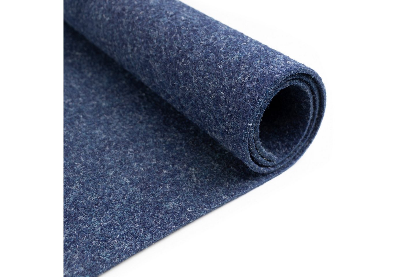 Primaflor-Ideen in Textil Teppichboden Nadelfilz REWIND, rechteckig, Höhe: 5 mm, Breite 200 cm, Uni Farben, robust & strapazierfähig von Primaflor-Ideen in Textil