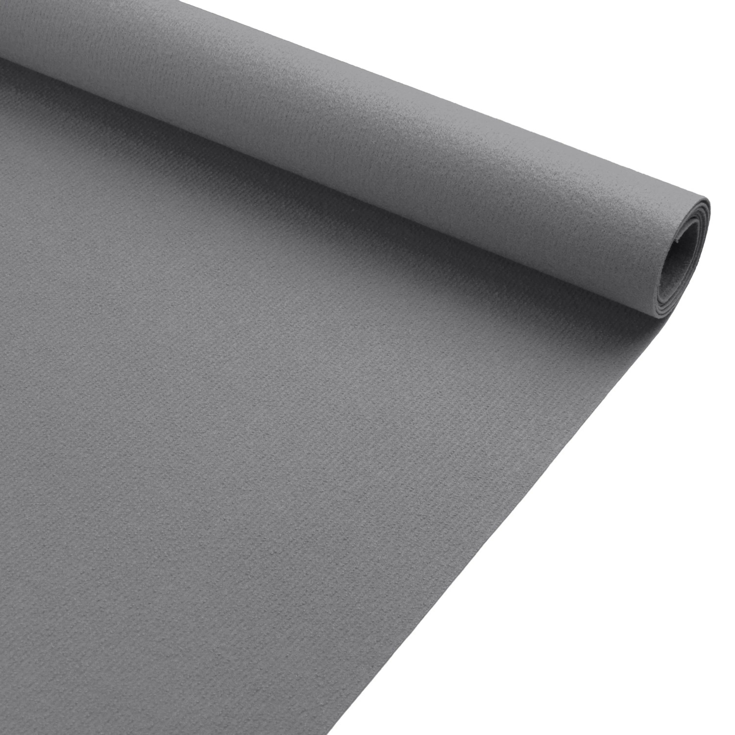 Primaflor Eventteppich Rips Dublin Silber Musterstück von Primaflor